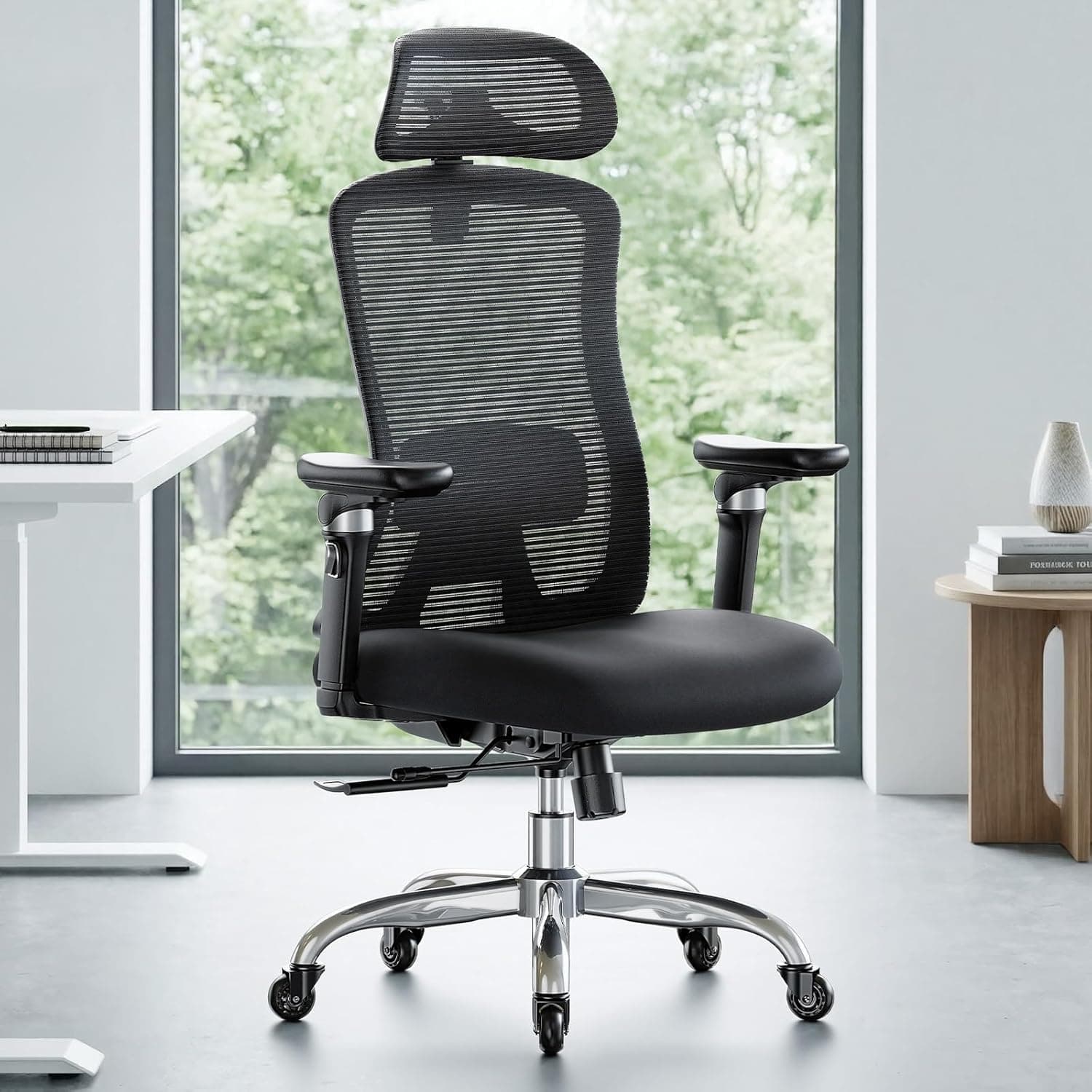 Silla ergonómica Negro
