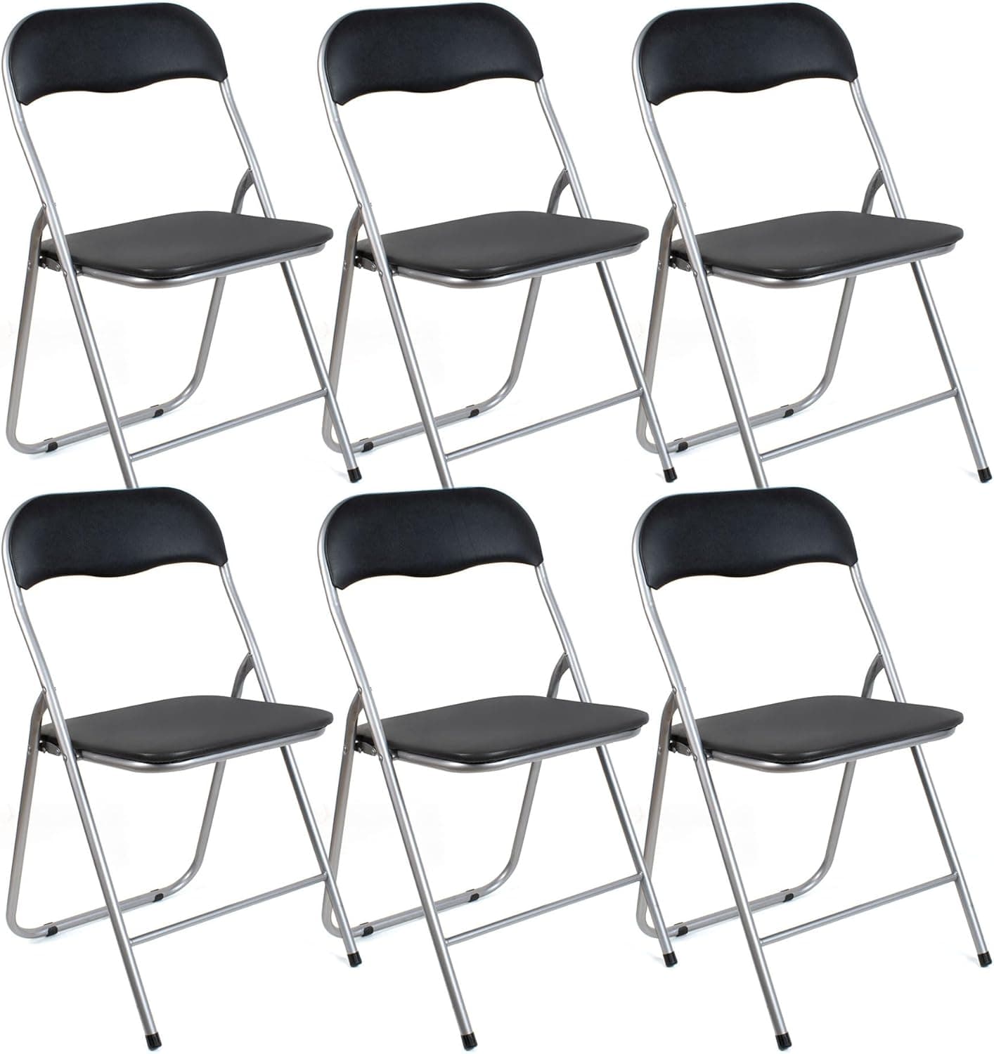 Sillas plegables Negro