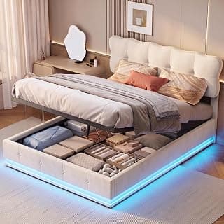 Cama con somier 140x200cm