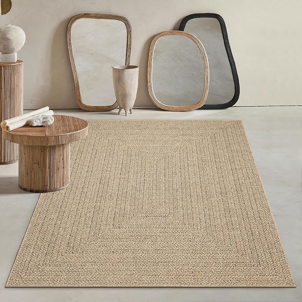 Alfombra de yute Natural