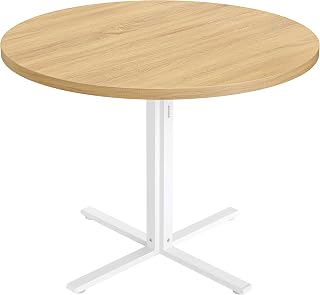 Mesa de cocina redonda Roble