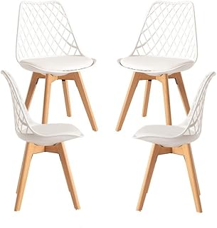 Packs Sillas Comedor - Pack 4 Sillas Mima - Blanco