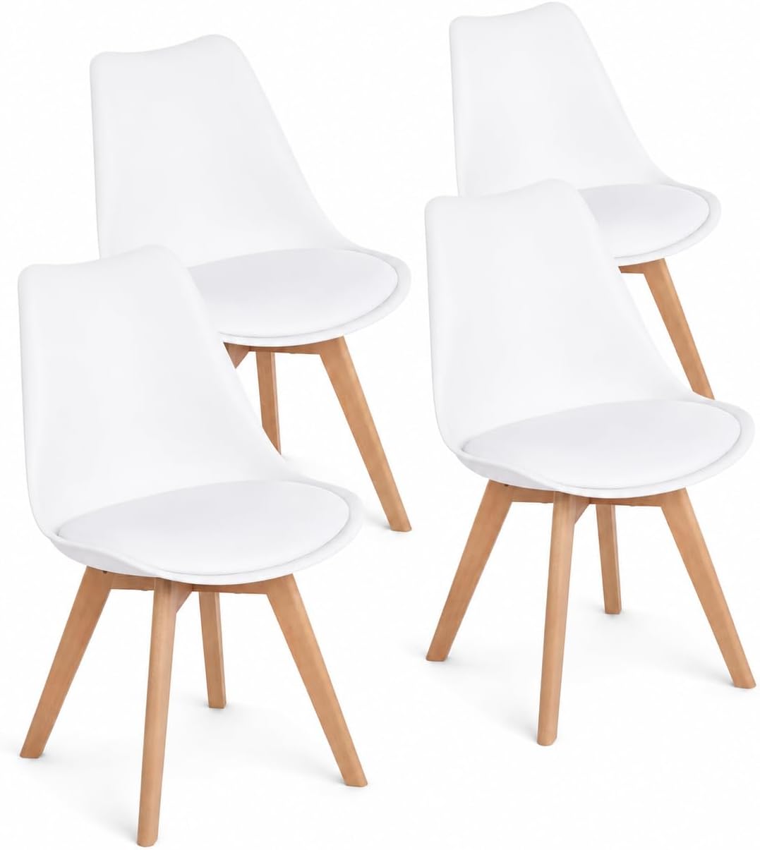 Sillas de comedor Blanco